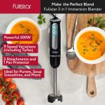 Fullstar 3-in-1 Immersion Blender Set, 9-Speed