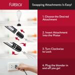 Fullstar 3-in-1 Immersion Blender Set, 9-Speed