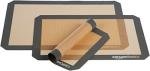 Silicone Non-Stick Baking Mats, 3-Pack Set