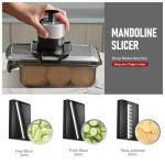 12-in-1 Vegetable Chopper and Slicer with Container