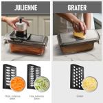 12-in-1 Vegetable Chopper and Slicer with Container
