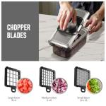 12-in-1 Vegetable Chopper and Slicer with Container