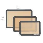 Silicone Non-Stick Baking Mats, 3-Pack Set