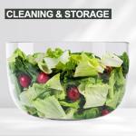 Mom's Easy One-Handed Salad Spinner 3.8 Qt