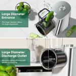 Electric Cheese Grater and Salad Maker with Blades