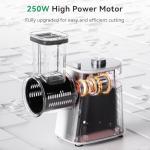 Electric Cheese Grater and Salad Maker with Blades