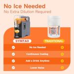 Home Slushie and Ice Cream Maker Machine