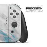 Marble & Blue Frosted Skin Decal for Switch
