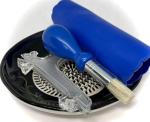 BonCera 4-Piece Ceramic Garlic Grater Set