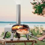 12" Outdoor Wood Pellet Pizza Oven with Stone