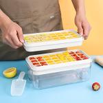 PHINOX 64-Piece Ice Cube Tray Set with Bin