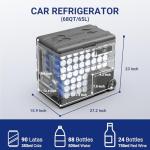 BODEGA 12V Portable Fridge for Camping and Travel