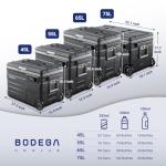 BODEGA 12V Portable Fridge for Camping and Travel