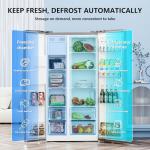 Antarctic Star 2 French Door Refrigerator with Ice Maker