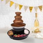 3-Tier Electric Chocolate Fondue Fountain for Parties