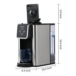 Mecity 3-in-1 Single Serve Coffee Maker