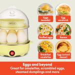 Bella Electric Egg Cooker with Auto Shut Off