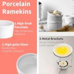 Luvan 4-Piece Butter Warmer Set with Candles