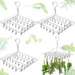 Bokon 4-Pack Macrame Herb Drying Rack Set