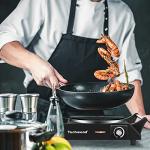 Techwood 1500W Electric Hot Plate with Temp Control