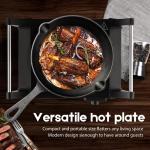 Techwood 1500W Electric Hot Plate with Temp Control