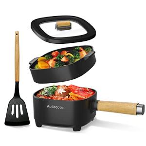 Audecook 2L Electric Hot Pot and Frying Pan