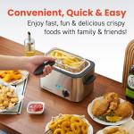 Elite Gourmet 1.2 Qt. Electric Deep Fryer