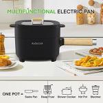 Audecook 2L Electric Hot Pot and Frying Pan