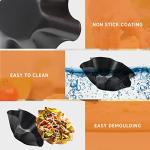 Taco Salad Bowl Maker Set - 4 Non-Stick Molds