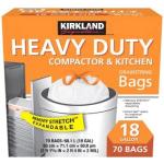 Kirkland Signature Drawstring Kitchen Trash Bags