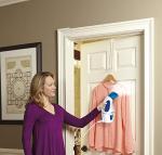 Conair Handheld Fabric Steamer, 1100W, White/Blue