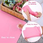 Pink Silicone Craft and Countertop Mat 27.6" x 19.7