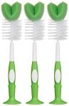 Mama Bear Bottle Brush Set of 3, White