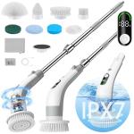 Vaxbree Electric Spin Scrubber with 8 Brush Heads