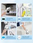 Vaxbree Electric Spin Scrubber with 8 Brush Heads