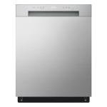 LG 24-Inch Front Control Stainless Steel Dishwasher