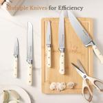 14-Piece Astercook Stainless Steel Knife Set