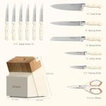 14-Piece Astercook Stainless Steel Knife Set