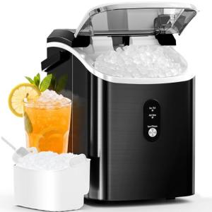 Portable Nugget Ice Maker for Home and Parties