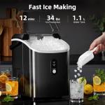 Portable Nugget Ice Maker for Home and Parties