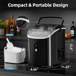 Portable Nugget Ice Maker for Home and Parties