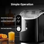 Portable Nugget Ice Maker for Home and Parties