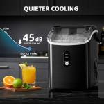 Portable Nugget Ice Maker for Home and Parties
