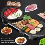 2-in-1 Electric Hot Pot and Grill Combo