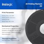 Natural 1.75mm Polypropylene 3D Printer Filament
