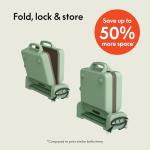 Bella Fold-n-Store Dual Temp Griddle, 1500 Watt