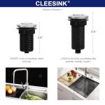 Brushed Nickel Garbage Disposal Air Switch Kit