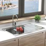 Brushed Nickel Garbage Disposal Air Switch Kit