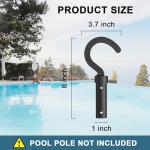 Pool Cleaner Hook for Robotic Vacuums and Poles