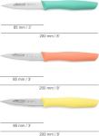 Colorful 3-Piece Stainless Steel Paring Knife Set